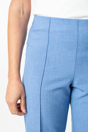 29in Straight leg pull on trouser - Denim Blue