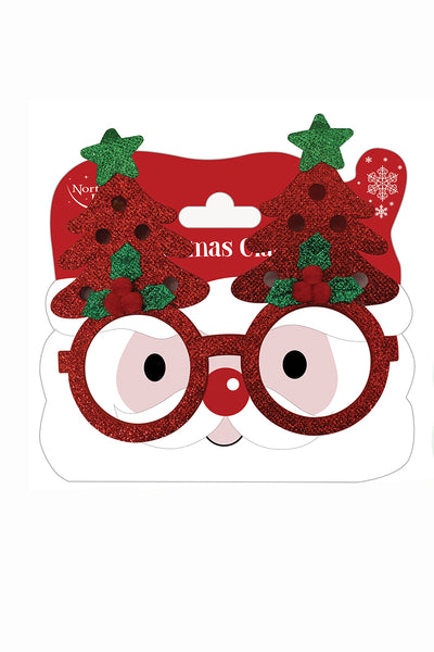 Festive tree glasses