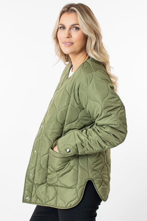 Long sleeve padded jacket