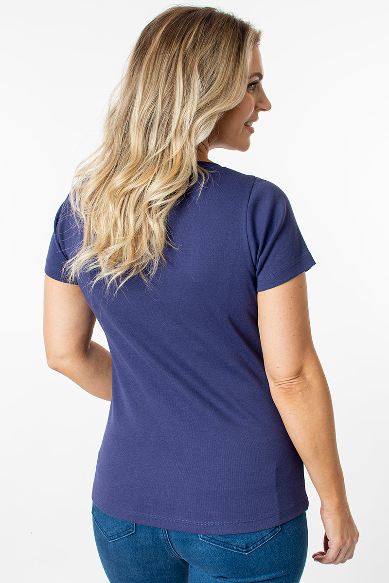 Short Sleeve Crew Neck T-shirt – The Stock Shop